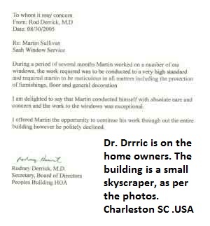 Dr Deric reference Dr Deric reference